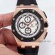 Perfect Replica Audemars Piguet Royal Oak Offshore Rose Gold Case White Face Luminous 44mm Watch  (4)_th.jpg